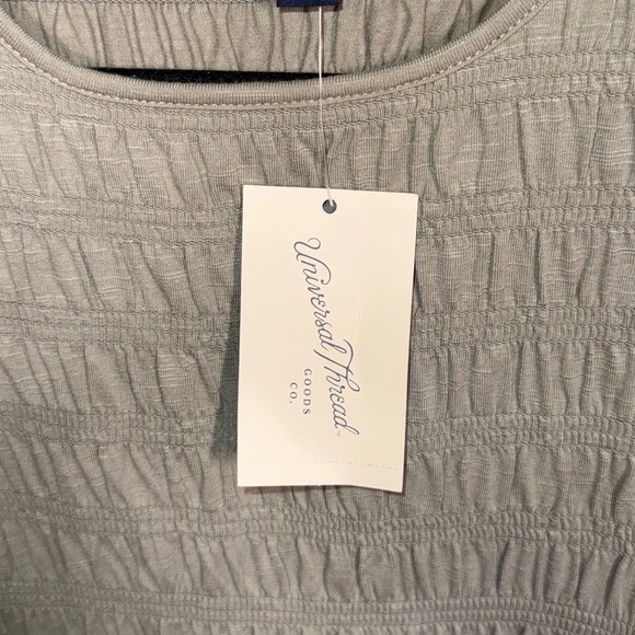 🌿 NWT Target Universal Thread Smocked Maxi Dress – Size XL – Olive 🌿 - Picture 8 of 8